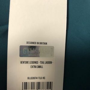 Gymshark venture legging real lagoon